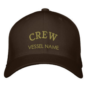 Personalisierter Name Crew Bestickte Kappe