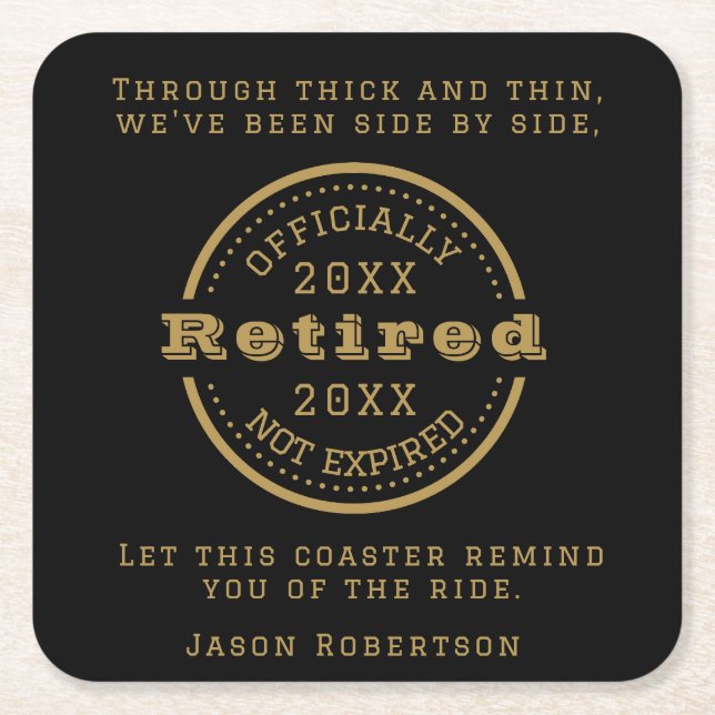 Personalisierter Name Datum Vermietung Gast Rechteckiger Pappuntersetzer (Vorderseite)