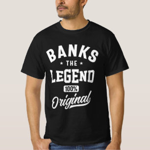 Personalisierter Name der Banken T-Shirt