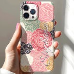 Personalisierter Name der Blüte Case-Mate iPhone Hülle<br><div class="desc">Mit diesem farbenfrohen Blumenkohl-personalisierten Namenskoffer wird Ihr Stil gemildert. Mit einer lebhaften Auswahl an blühenden Blume in Rosa, Rot, Grün und mehr, bringt dieses Design eine fröhliche und künstlerische Touch auf Ihr Handy. Ideal für Blume-Liebhaber und diejenigen, die ein gewagtes, naturlich inspiriertes Aussehen schätzen. Passen Sie es mit Ihrem Namen...</div>