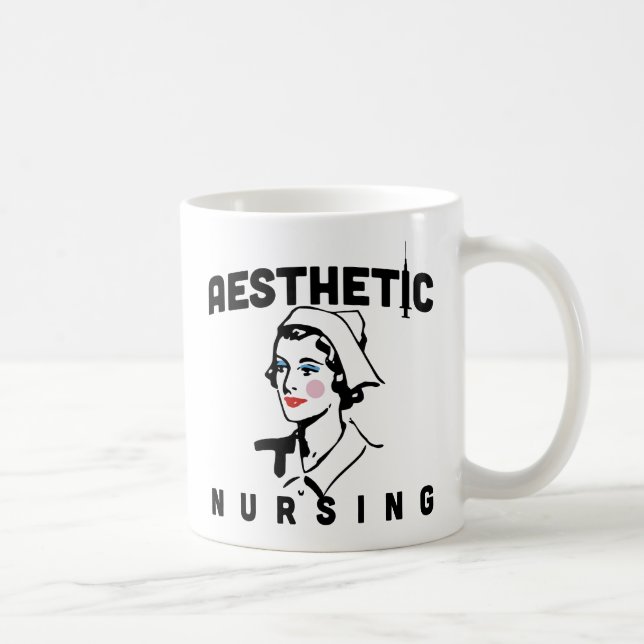 personalisierter Name der Krankenschwester Kaffeetasse (Rechts)