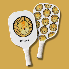 Personalisierter Name der Lion Pickleball Schläger
