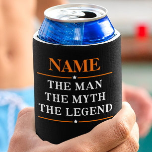 Personalisierter Name Der Mann Der Mythos Die Lege Dosenkühler