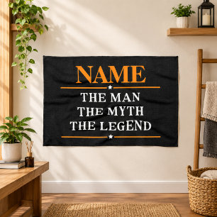 Personalisierter Name Der Mann Der Mythos Die Lege Küchentuch