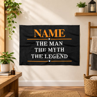 Personalisierter Name Der Mann Der Mythos Die Lege Küchentuch