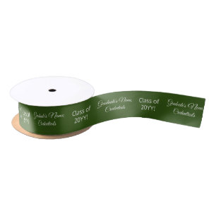 Personalisierter Name des Absolventen Abschlusskla Satinband