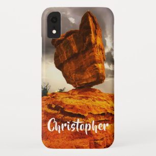 Personalisierter Name des ausgeglichenen Rock Case-Mate iPhone Hülle