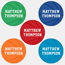 Personalisierter Name des Basketballs