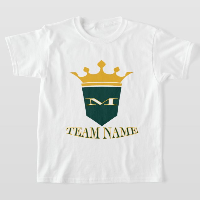 Personalisierter Name des benutzerdefinierten Team T-Shirt (Ablage )