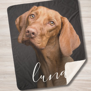 Personalisierter Name des Fotos Sherpadecke