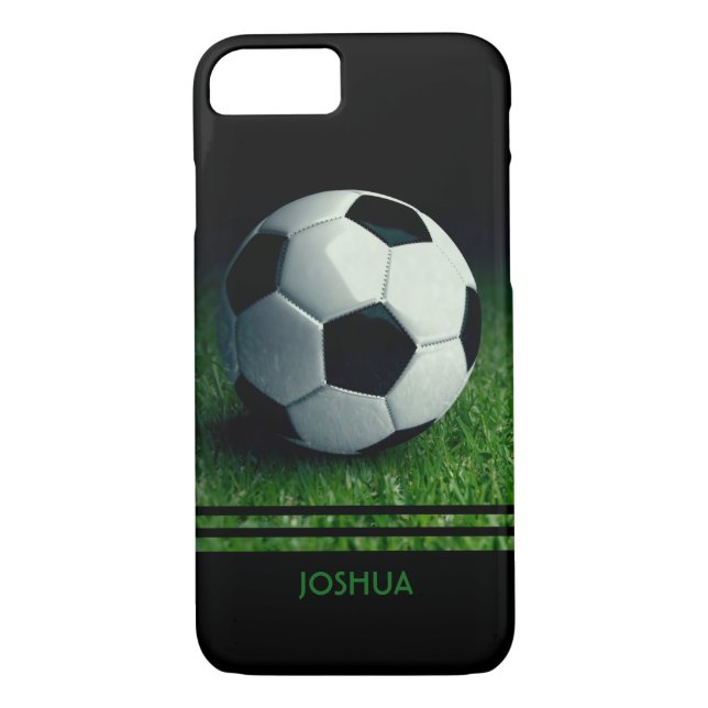 Personalisierter Name des Fußball-Balls | Fußball Case-Mate iPhone Hülle (Rückseite)