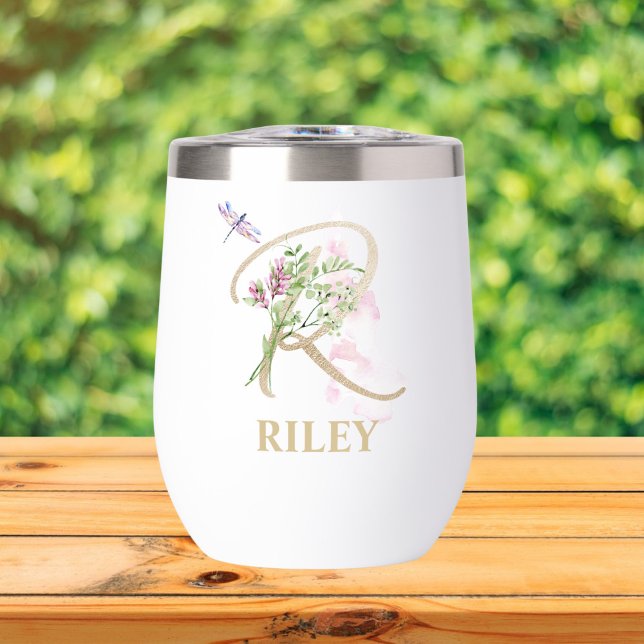 Personalisierter Name des Gold Script Letter R Mon (Von Creator hochgeladen)