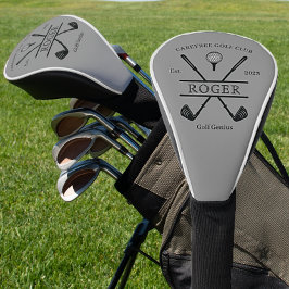 Personalisierter Name des Golfclubs Golf Headcover
