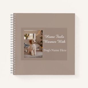 Personalisierter Name des Hundes, individuelles Ge Notizbuch