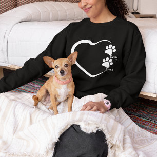 Personalisierter Name des Hundes Mama Mama-Geschen Sweatshirt