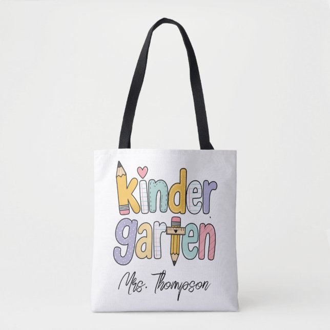 Personalisierter Name des Kindergartenerziehers Pa (Vorderseite)