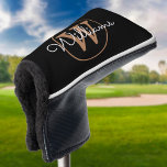 Personalisierter Name des Monogram-Skriptnamens Golf Headcover<br><div class="desc">Sie können den Namen,  das Monogramm personalisieren und den Schriftart und die Farben anpassen,  um Ihr eigenes einzigartiges Design zu erstellen. Entwickelt von Thisisnotme©</div>