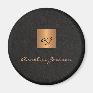 Personalisierter Name des  Monogrammes Magnet