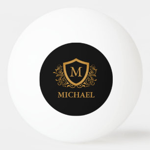 Personalisierter Name des Monogramms Tischtennisball