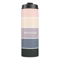 Personalisierter Name des Morgengrauen Farbblocks
