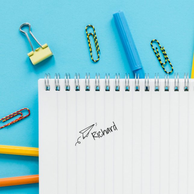 Personalisierter Name des niedlichen Papiertyps Permastempel (Von Creator hochgeladen)