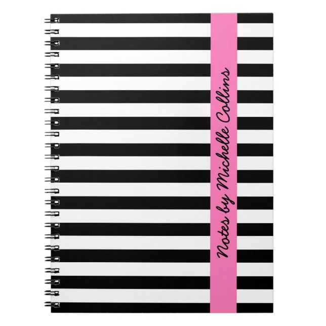 Personalisierter Name des Notizblock (Vorderseite)