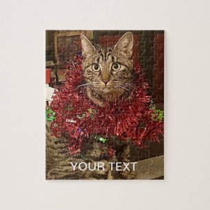 Personalisierter Name des Pet-Fotos Puzzle