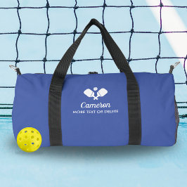Personalisierter Name des Pickleball-Paddels Duffle Bag