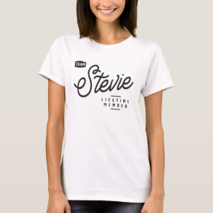 Personalisierter Name des Teams Stevie Lifetime T-Shirt