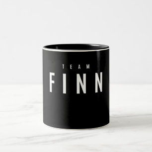 Personalisierter Name des Teams Zweifarbige Tasse