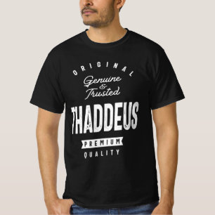 Personalisierter Name des Thaddeus T-Shirt