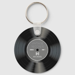 Personalisierter Name des Vintagen 80ers Schlüsselanhänger