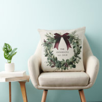 Personalisierter Name des Weihnachtskranzes