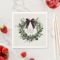 Personalisierter Name des Weihnachtskranzes