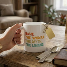 Personalisierter Name Die Frau Der Mythos Die Lege