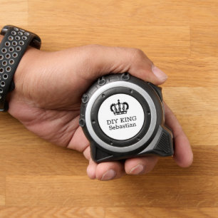 Personalisierter Name DIY King Maßband
