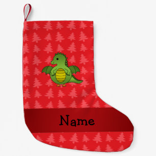 Personalisierter Name Drachenbaum Kleiner Weihnachtsstrumpf