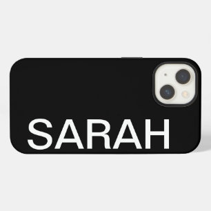 Personalisierter Name Einfach Stilvoll Modernes Sc iPhone 13 Hülle