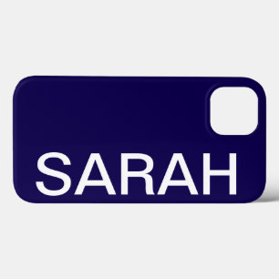 Personalisierter Name Einfach Stylisch Modern Mini Case-Mate iPhone Hülle