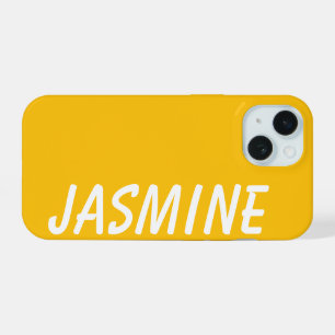 Personalisierter Name Einfach Stylisch Modern Mini iPhone 15 Hülle