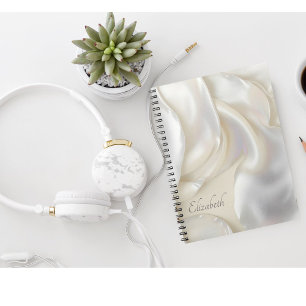 Personalisierter Name Elegant Mutter von Pearl Notizblock