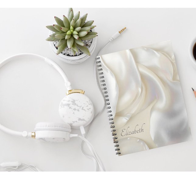 Personalisierter Name Elegant Mutter von Pearl Notizblock (Von Creator hochgeladen)