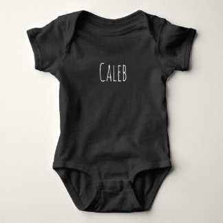 Personalisierter Name - Erstellen Sie Ihren eigene Baby Strampler