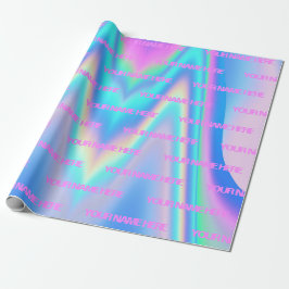 Personalisierter Name Fabolous Geschenkpapier