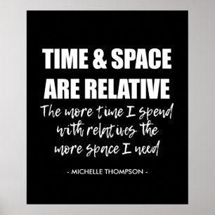 Personalisierter Name Fun Family Quote Typografie Poster