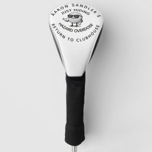 Personalisierter Name Funny Love Golf Ball Headcover