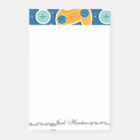 Personalisierter Name für das blaue Videospiel 