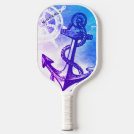 Personalisierter Name für den automatischen Anker Pickleball Schläger