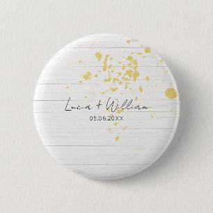 personalisierter Name für ein einfaches Pärchen Button