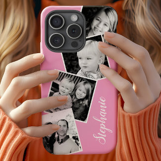 Personalisierter Name für Instagramm-Fotocollage Case-Mate iPhone Hülle